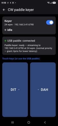 xlog2-android paddle settings